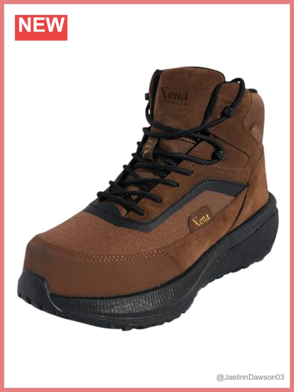 Xena Workwear Luna Women's Composite Toe Waterproof Work Boots Leather